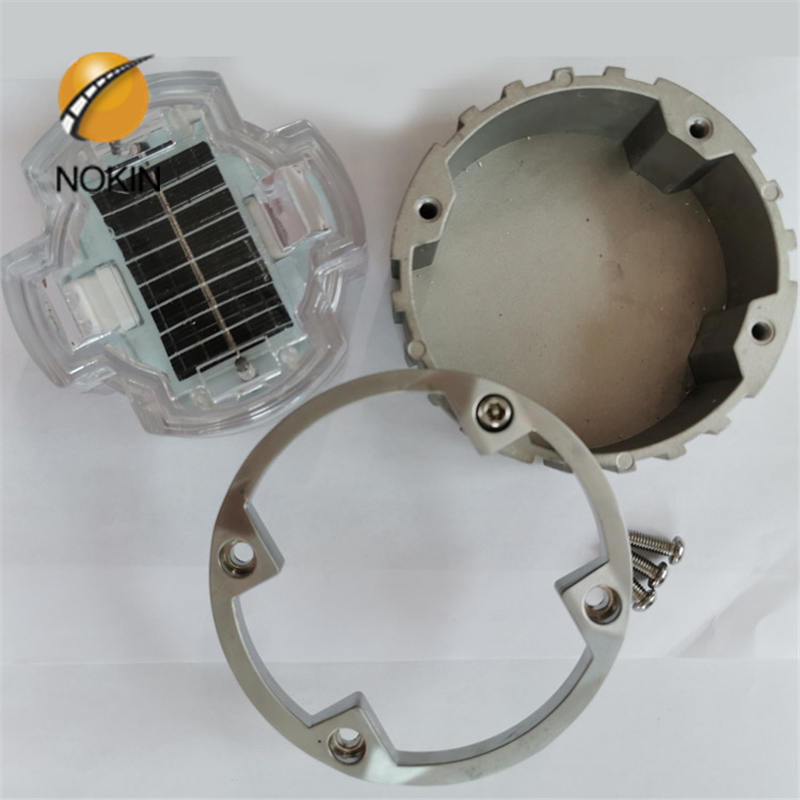 6 LED Embedded Solar Road Marker Light Supplier In 